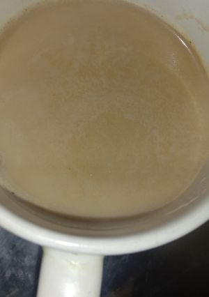 A picture of Hot  Milk tea.