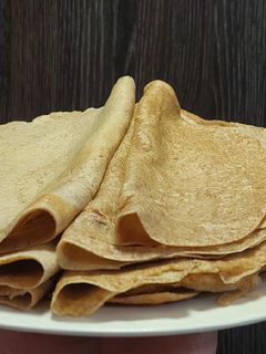 Una foto de Panqueques de Avena y Harina Integral Fácil y Suave 🥰