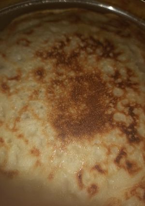 A picture of Sinasir (Rice pan cake).
