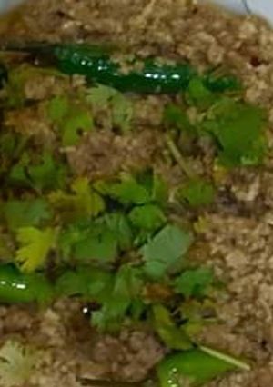 A picture of Chicken seekh qeema.