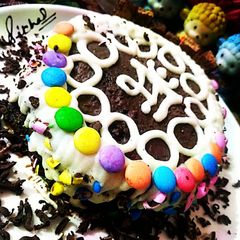 A picture of Chocolate cake.