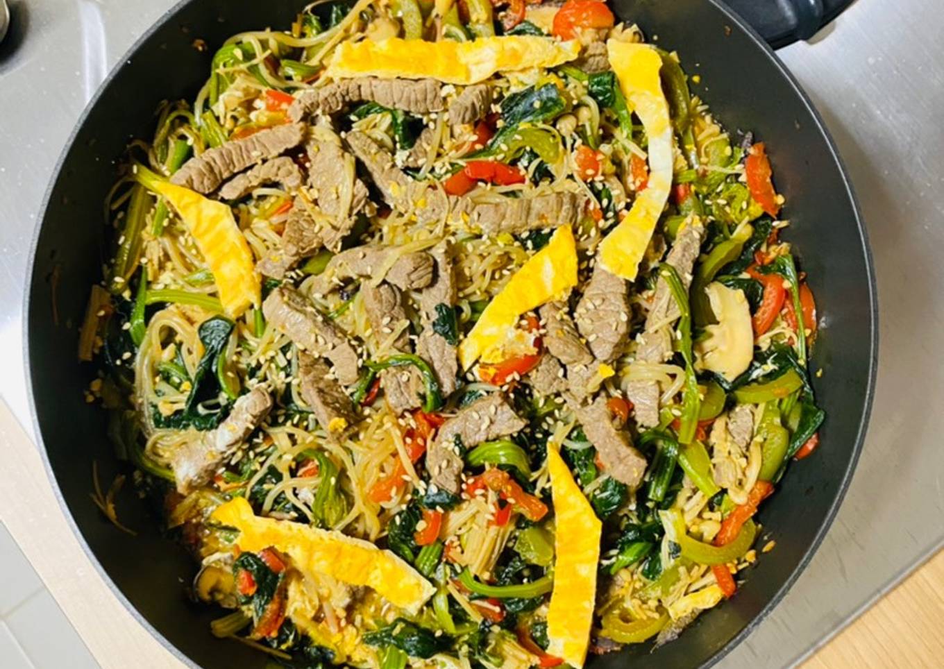 Japchae (Low-Carb Keto Version)