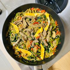 A picture of Japchae (Low-Carb Keto Version).