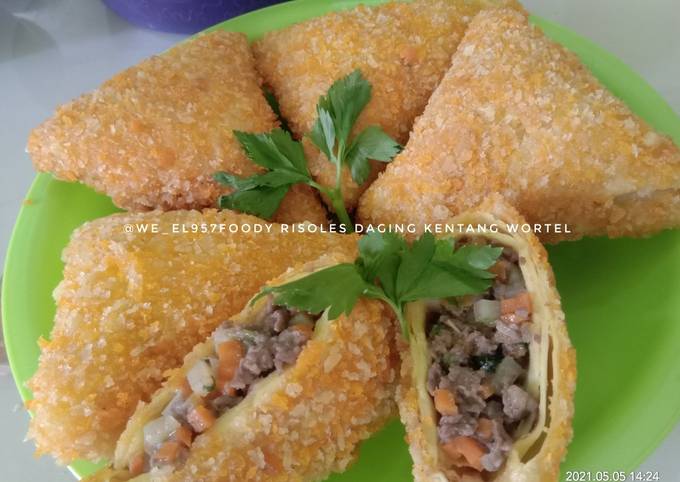 Risoles daging kentang wortel