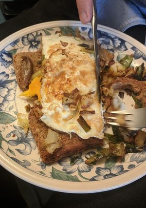 A picture of Jack's heartbreak eggs.