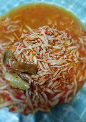 Foto resep Teri nasi bumbu terasi