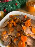 Redondo de ternera en olla exprés: Carne para Navidad (idea de batch cooking)
