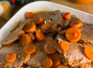 Foto principal de Redondo de ternera en olla exprés: Carne para Navidad (idea de batch cooking)