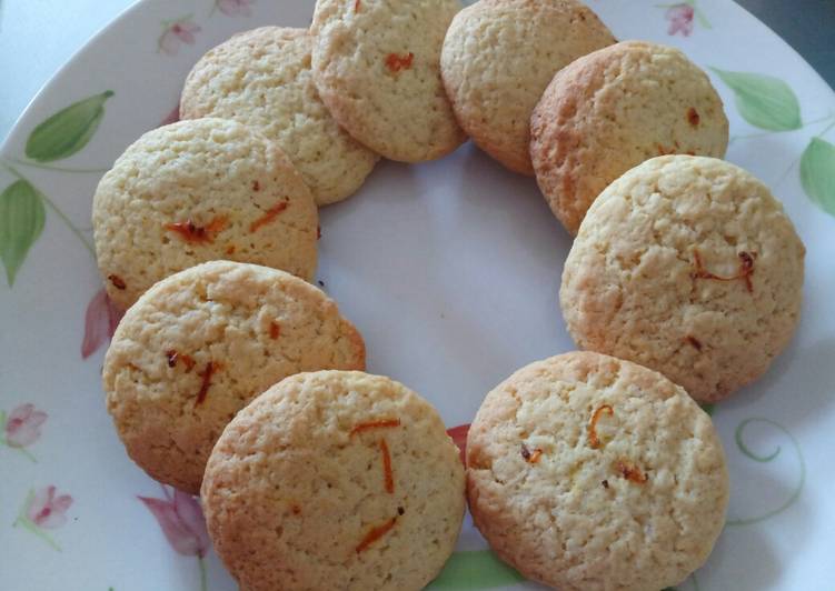 Step-by-Step Guide to Make Homemade Orange flower water cookies