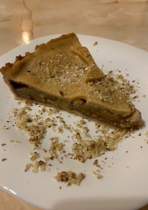 Update almás pite dióval tojásmentes recept fotója