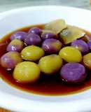 紫薯芋圓🫐+地瓜圓🍡+QQ地瓜球🍠(適合親子手作)(台灣小吃)