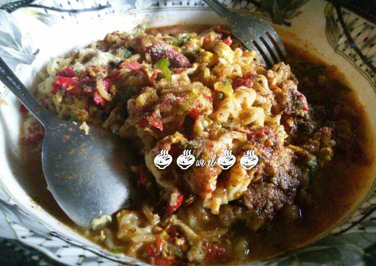 Resep Mie hot level dewa Anti Gagal