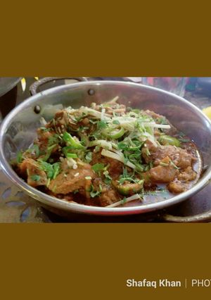 A picture of #RamdanKiTayari Chicken Karahi.