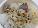 Mpasi 11+ nasi tim dan SOP ati telur