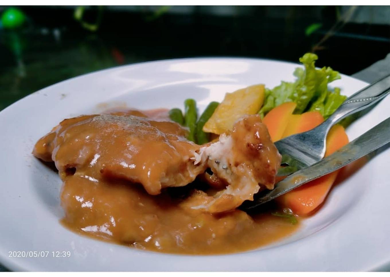 Kuah Chicken Steak ala WS