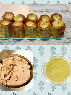 Une photo de Cannelés thon moutarde