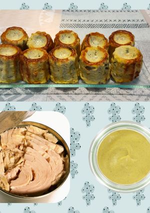 Une photo de Cannelés thon moutarde
