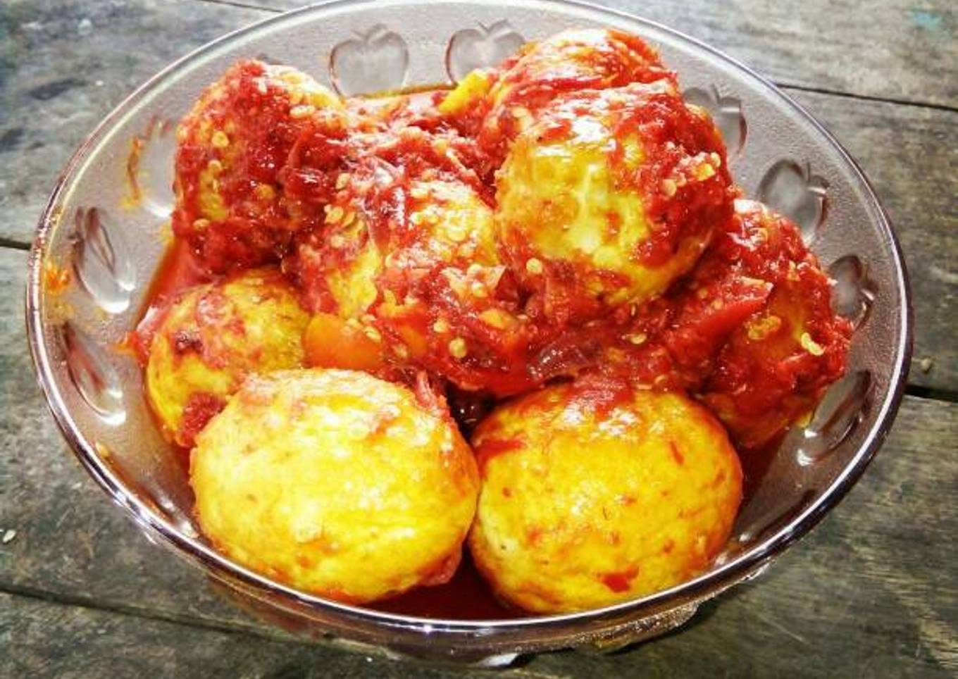 Resep Telur Balado yang Bikin Ngiler