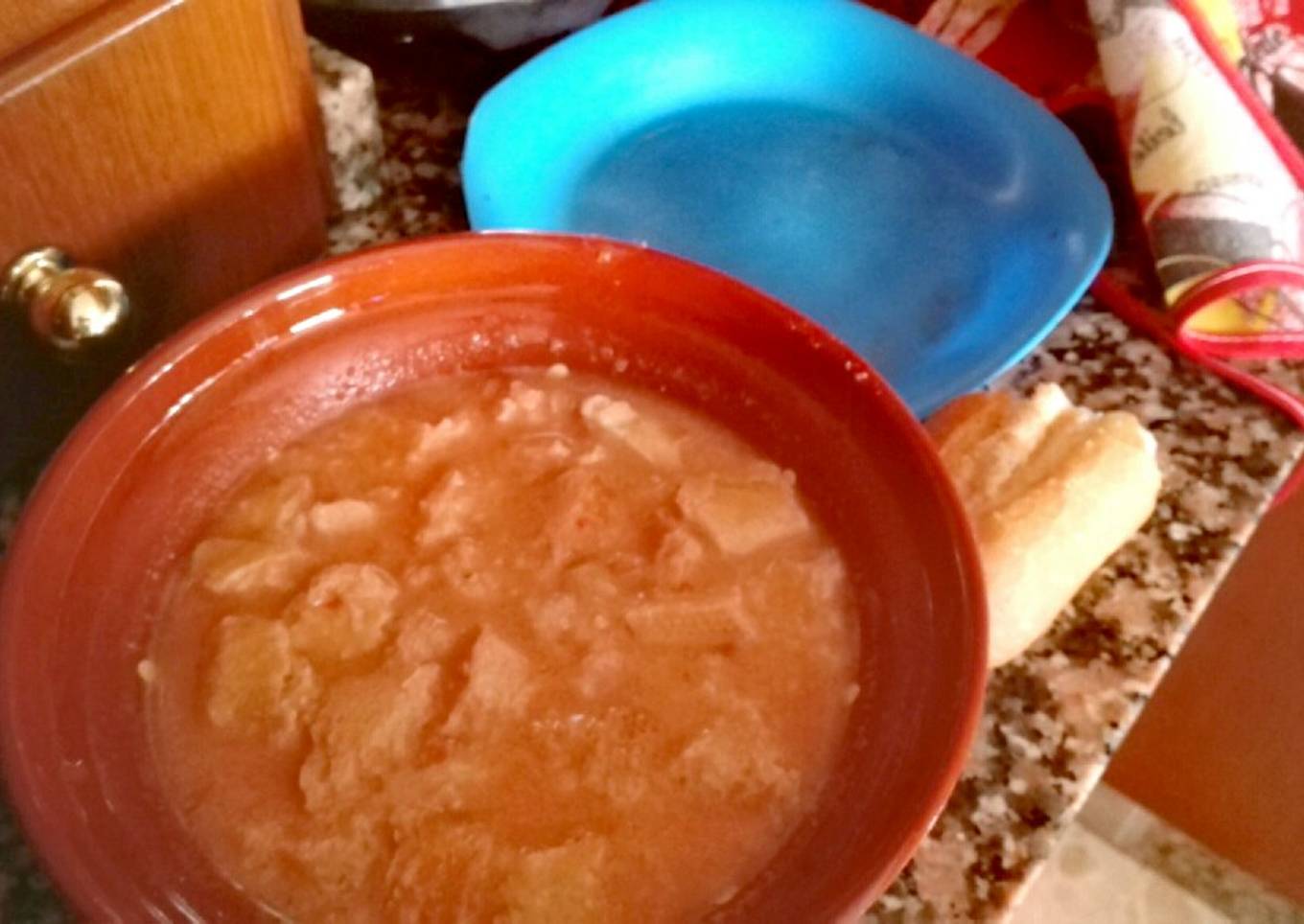 Gazpacho suave del abuelo