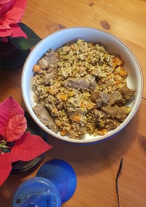Una foto de Arroz con Carne