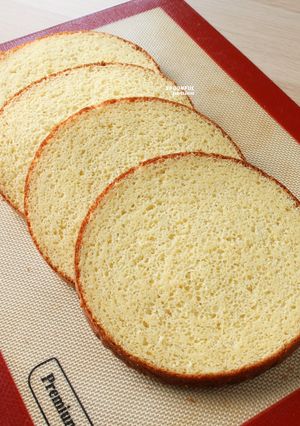 A picture of Genoise Sponge Cake.