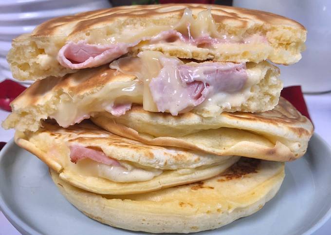 Recette Savoureux Pancakes / raclette