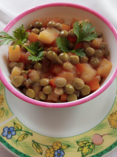 A picture of Potato peas stew.