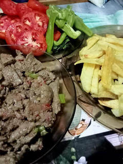 صورة لوصفة كبدة اسكندراني