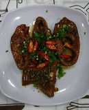 Cá diêu hồng kho tiêu