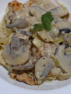 Foto resep Pasta with Creamy Garlic Mushrooms