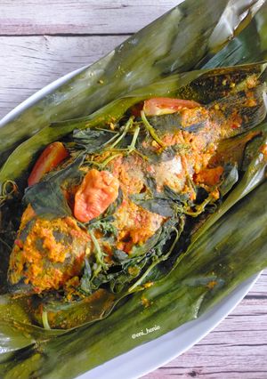 Foto resep 1098. Pepes Ikan Mas