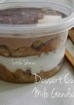 Foto resep Dessert Cup Milo Gandum