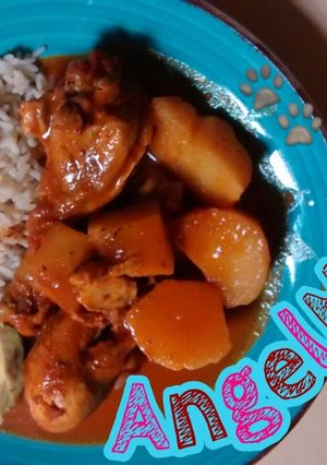 Una foto de 🍗Pollo adobado🍗