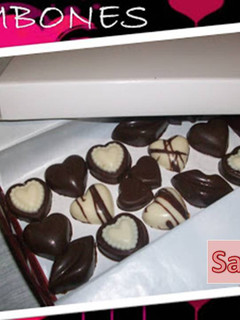 Una foto de Bombones rellenos para San Valentín