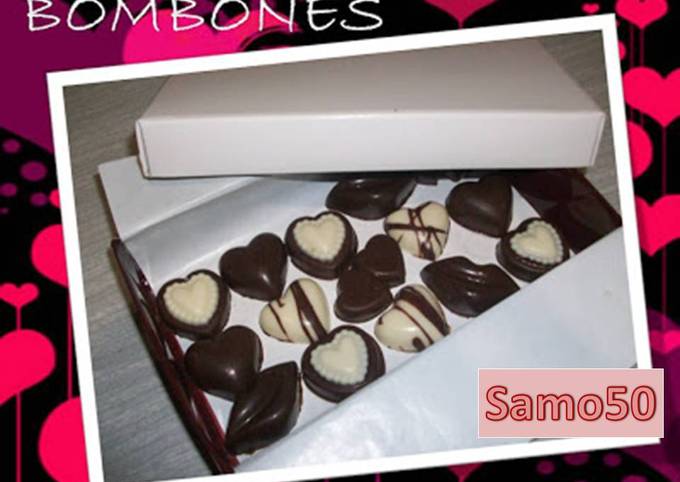 Bombones rellenos para San Valentín Receta de Sabrina (samo50)- Cookpad