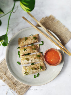 Foto resep Dimsum kulit kembang tahu