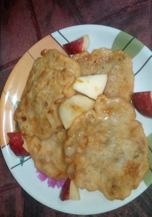 A picture of Apple malpua.