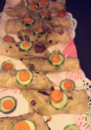 صورة لوصفة شاورما بالدجاج