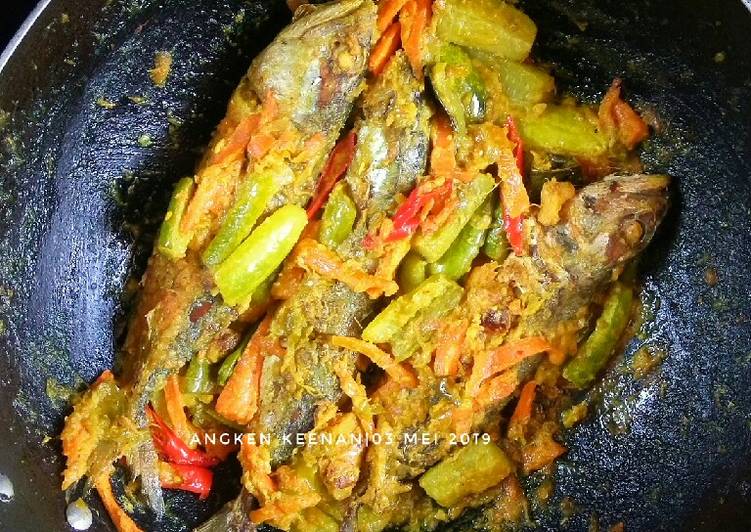 Resep Acar Kuning Wortel, Timun, Ikan Kembung, Anti Gagal
