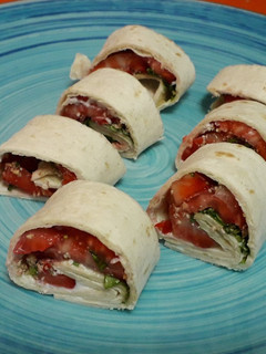 Una foto de Wrap de fresas