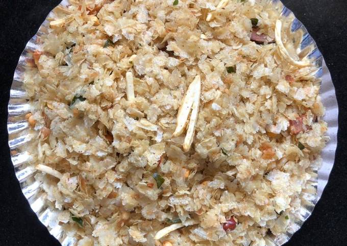 Recipe of Homemade Paper/Thin Poha Chivda