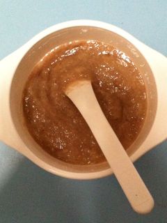Foto resep Puree pisang ambon+ sufor MPASI