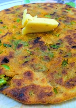 A picture of Mooli Ka Parantha.