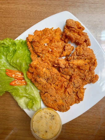 Cara Sederhana Menyiapkan Resep  Dori Krispy Pedas Saus Keju yang Bisa Manjain Lidah, Enak