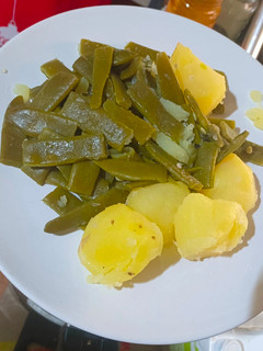 Una foto de Judías verdes con patatas