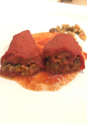 Foto principal de Pimientos rellenos de carne y verdura