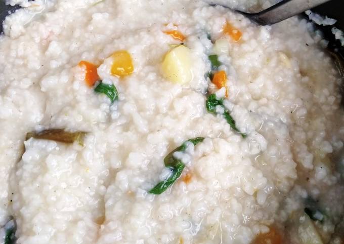 Resep Bubur Manado Magic Com Mantul 🤤, Enak Banget