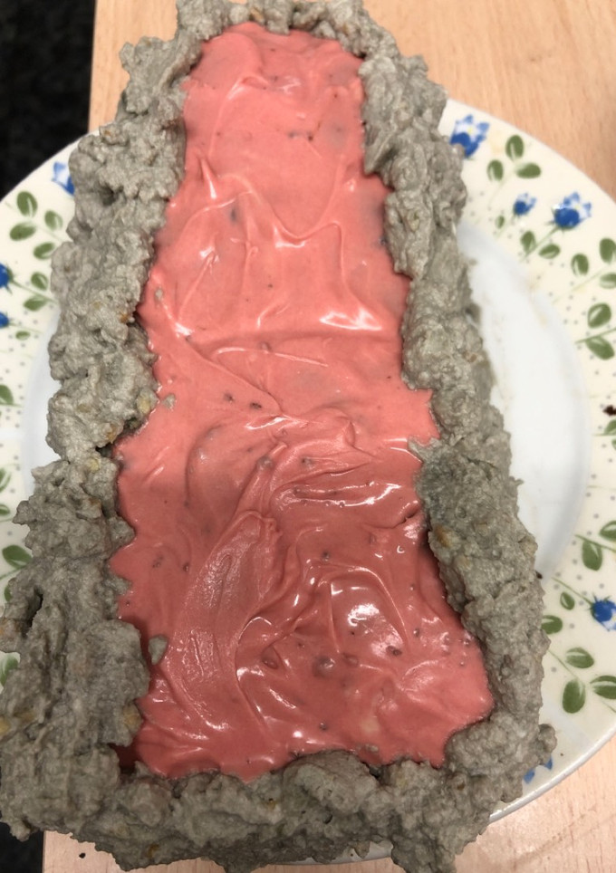 Una foto de 231. Tarta Manto de la Virgen del Pilar (postre)