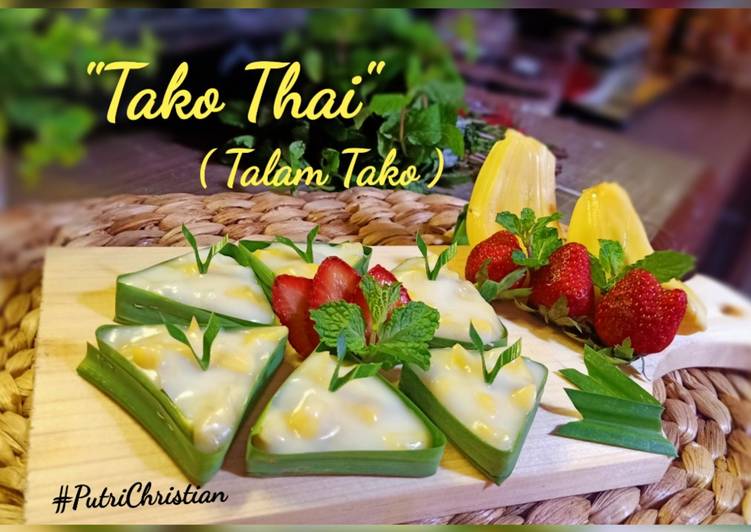 Resep Tako Thai (Talam Tako) Anti Gagal