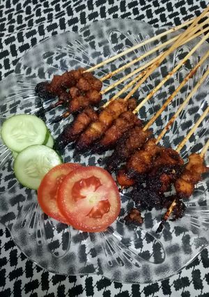 Foto resep Sate Ayam Bumbu Kecap Simple